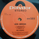 Jimi Hendrix ‎– War Heroes (Germany) (2310208) - Vinyl LP Record  (VG+)