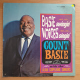 Count Basie With The Alan Copeland Singers – Basie Swingin' Voices Singin' - Vinyl LP Record - Very-Good+ Quality (VG+) (verygoodplus)