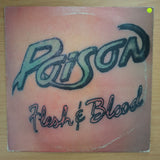 Poison – Flesh & Blood - Vinyl LP Record - Very-Good+ Quality (VG+) (verygoodplus)