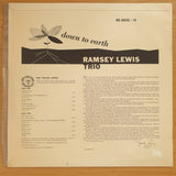 Ramsey Lewis Trio ‎– Down To Earth - Vinyl LP Record - Very-Good Quality (VG) (vgood)