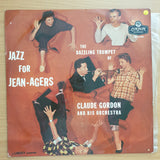 Claude Gordon And His Orchestra – Jazz For Jean-Agers - Vinyl LP Record - Very-Good Quality (VG) (vgood)