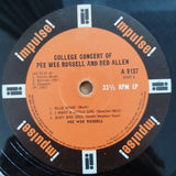 Pee Wee Russell And Henry Red Allen – The College Concert - Vinyl LP Record - Very-Good- Quality (VG-) (minus)