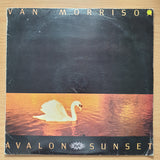 Van Morrison ‎– Avalon Sunset (VG+/VG-)  - Vinyl LP Record - Very-Good- Quality (VG-) (minus)