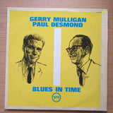 Gerry Mulligan, Paul Desmond – Blues In Time – Vinyl LP Record - Very-Good Quality (VG) (verry)