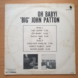 Big John Patton – Oh Baby! - Vinyl LP Record - Very-Good- Quality (VG-) (minus)