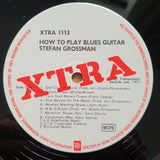 Stefan Grossman ‎– How To Play Blues Guitar (With Booklet) ‎- Vinyl LP Record - Opened  - Very-Good+ Quality (VG+)