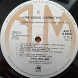 Paul Williams - Here Comes Inspiration - Vinyl LP Record - Very-Good+ Quality (VG+) (verygoodplus)