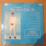 Elvis Presley – How Great Thou Art - Vinyl LP Record - Very-Good- Quality (VG-) (minus)