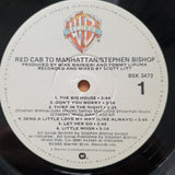 Stephen Bishop – Red Cab To Manhattan - Vinyl LP Record - Very-Good+ Quality (VG+) (verygoodplus)