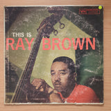 Ray Brown – This Is Ray Brown - Vinyl LP Record - Good+ Quality (G+) (gplus)