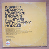 Lawrence Brown's All-Stars With Johnny Hodges – Inspired Abandon - Vinyl LP Record - Good+ Quality (G+) (gplus)