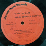 Teddy Edwards Quartet – Out Of This World - Vinyl LP Record - Very-Good- Quality (VG-) (minus)