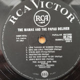 The Mamas & The Papas – The Mamas & The Papas Deliver  - Vinyl LP Record - Very-Good- Quality (VG-) (minus)