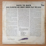 Back To Back - Duke Ellington And Johnny Hodges Play The Blues - Vinyl LP Record - Good+ Quality (G+) (gplus)