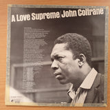 John Coltrane – A Love Supreme - Vinyl LP Record - Very-Good+ Quality (VG+) (verygoodplus) (D)