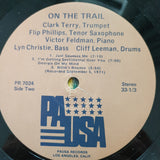 On The Trail – Zoot Sims - Flip Phillips - Urbie Green - Clark Terry - Harry Edison - Victor Feldman – Vinyl LP Record - Very-Good- Quality (VG-) (minus)