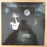 The Sisters Of Mercy – Floodland (Import)  (with lyrics sheet) - Vinyl LP Record - Very-Good+ Quality (VG+) (verygoodplus)