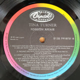 Tina Turner ‎– Foreign Affair (with lyrics inner) - Vinyl LP Record - Very-Good Quality (VG)  (verry)