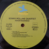 Sonny Rollins Quartet – Tenor Madness -  Vinyl LP Record - Very-Good+ Quality (VG+)