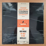 Coleman Hawkins Quartet – Today And Now - Vinyl LP Record - Very-Good+ Quality (VG+) (verygoodplus)