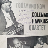 Coleman Hawkins Quartet – Today And Now - Vinyl LP Record - Very-Good+ Quality (VG+) (verygoodplus)