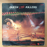 Queen - Live - Killers - Double Vinyl LP Record - Very-Good+ Quality (VG+) (verygoodplus)