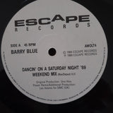 Barry Blue – Dancin' On A Saturday Night '89 - Vinyl LP Record - Very-Good+ Quality (VG+) (verygoodplus)