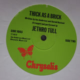 Jethro Tull ‎– Thick As A Brick  - Vinyl LP Record - Very-Good Quality (VG)  (verry)