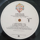 Van Halen – Fair Warning (US) - Vinyl LP Record - Very-Good+ Quality (VG+) (verygoodplus)