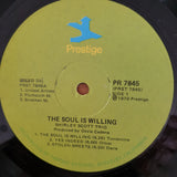 Shirley Scott With Stanley Turrentine – The Soul Is Willing - Vinyl LP Record - Very-Good+ Quality (VG+) (verygoodplus)