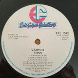 Taboo – Vampire - Vinyl LP Record - Very-Good+ Quality (VG+) (verygoodplus) (D)