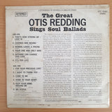 Otis Redding – The Great Otis Redding Sings Soul Ballads - Vinyl LP Record - Very-Good+ Quality (VG+) (verygoodplus)