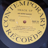 Art Pepper Quintet ‎– Smack Up - Vinyl LP Record - Very-Good+ Quality (VG+) (verygoodplus)