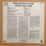 King Pleasure / Annie Ross – King Pleasure Sings / Annie Ross Sings - Vinyl LP Record - Very-Good+ Quality (VG+) (verygoodplus)