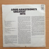 Louis Armstong's Greatest Hits -  Vinyl LP Record - Opened  - Very-Good+ Quality (VG+)