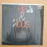 Ella Fitzgerald And Louis Armstrong ‎– Ella And Louis  - Vinyl LP Record - Very-Good+ Quality (VG+) (verygoodplus)