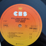 Paul Simon - Still Crazy After All These Years (UK) (with original lyrics inner) - Vinyl LP Record - Very-Good+ Quality (VG+)