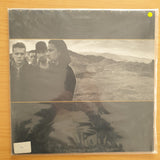 U2 – The Joshua Tree - with Original Lyrics Sheet - Vinyl LP Record - Very-Good+ Quality (VG+)