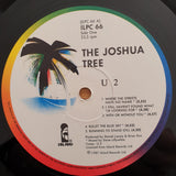 U2 – The Joshua Tree - with Original Lyrics Sheet - Vinyl LP Record - Very-Good+ Quality (VG+)