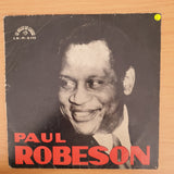 Paul Robeson – Recital - Vinyl LP Record - Very-Good- Quality (VG-) (minus)