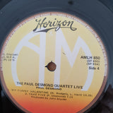 The Paul Desmond Quartet – Live – Double Vinyl LP Record - Very-Good+ Quality (VG+) (verygoodplus)
