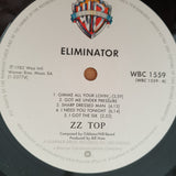 ZZ Top – Eliminator - Vinyl LP Record - Very-Good+ Quality (VG+) (verygoodplus)