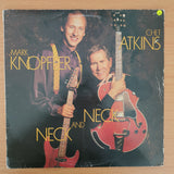 Mark Knopfler / Chet Atkins – Neck And Neck- Vinyl LP Record - Very-Good+ Quality (VG+) (verygoodplus)