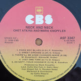 Mark Knopfler / Chet Atkins – Neck And Neck- Vinyl LP Record - Very-Good+ Quality (VG+) (verygoodplus)