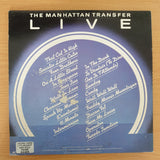 Manhattan Transfer - Live - Vinyl LP Record  - Very-Good+ Quality (VG+)