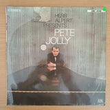 Pete Jolly – Herb Alpert Presents Pete Jolly - Vinyl LP Record - Very-Good+ Quality (VG+) (verygoodplus)