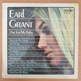 Earl Grant – One For My Baby - Vinyl LP Record - Very-Good- Quality (VG-) (minus)