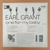 Earl Grant – One For My Baby - Vinyl LP Record - Very-Good- Quality (VG-) (minus)