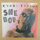 Cyndi Lauper ‎– She Bop - Vinyl 7" Record - Very-Good+ Quality (VG+)