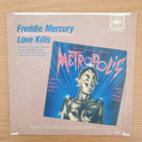 Freddie Mercury – Love Kills - Vinyl 7" Record - Very-Good+ Quality (VG+) (verygoodplus7)